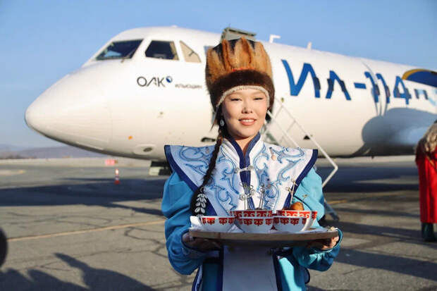 Новый самолет Ил-114-300 / Фото: Объединенная авиастроительная корпорация