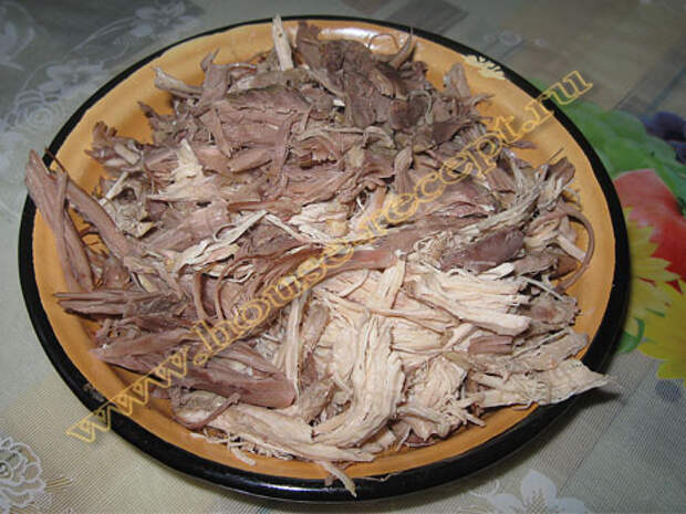 Приготовление мяса для холодца