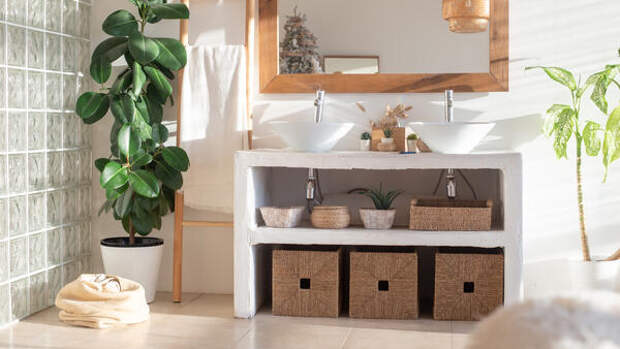 10 интересных решений для хранения в маленькой ванной: идеи дизайнера