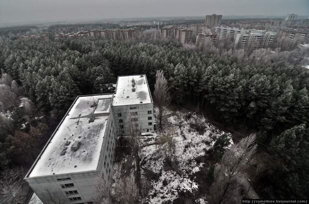 NYinPripyat21 Новый год 2014 в Чернобыльской Зоне отчуждения. Город Припять