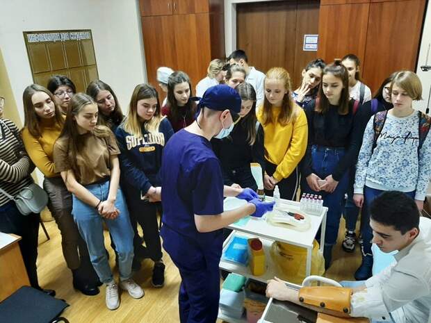 Георгий Светланов, Медицинский колледж 1, День открытых дверей