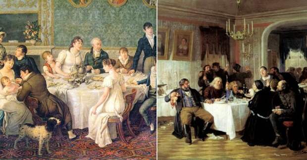 Почему в России было принято сажать за стол незнакомцев? гостепреимство, дворяне, история, россия, традиции