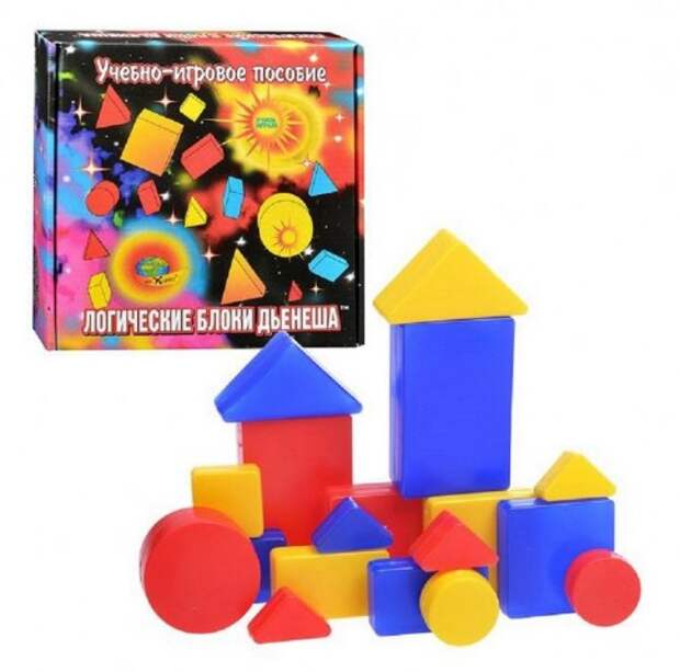 Использование логических блоков Дьенеша.