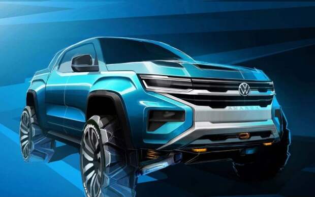 Volkswagen-Amarok-пикап-новый-дизайн-эскизы-2022-proauto-01