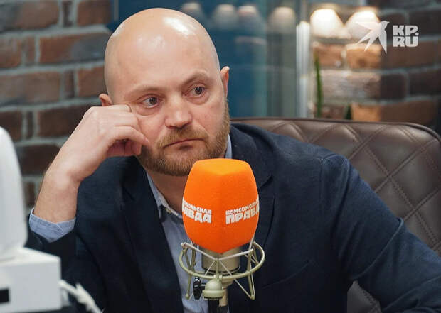 Военкор "Комсомольской правды" Александр Коц.