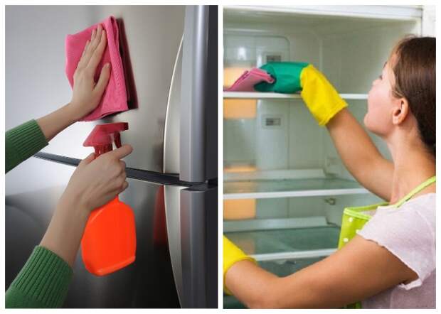 Прежде чем использовать специальные средства очистки и полировки, поверхности надо вымыть.