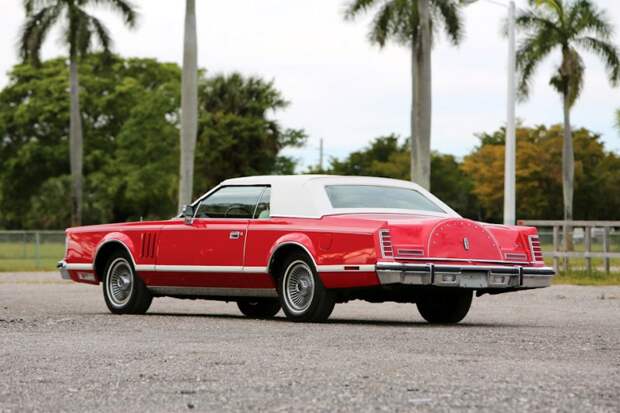 Lincoln Continental Mark V с опцией Carriage Roof (1978) Continental, lincoln, американский автопром