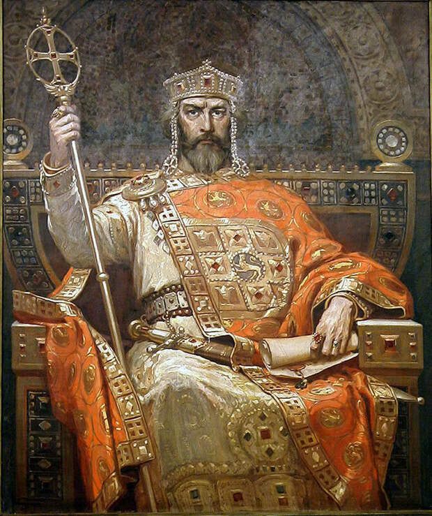 Василий II в зрелые годы (Иллюстрация из открытых источников)