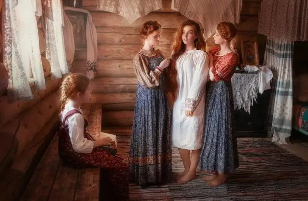 Кто такие сенные девушки, и чем они занимались в России времен крепостного права