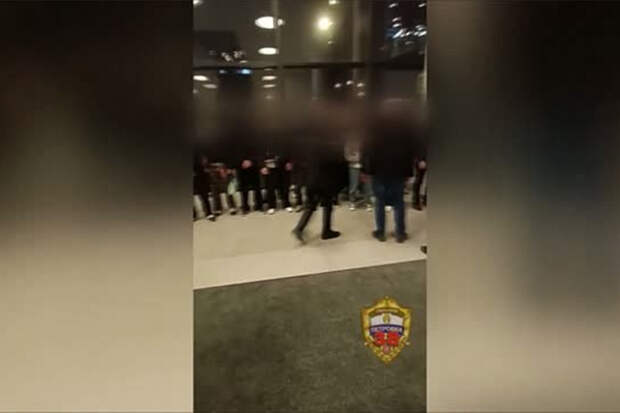 Бесчинствовавшие на фуд-корте торгового центра Москвы попали на видео