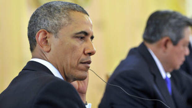 Президент Соединенных Штатов Америки (США) Барак Обама. Архивное фото Президент Соединенных Штатов Америки (США) Барак Обама. Архивное фото