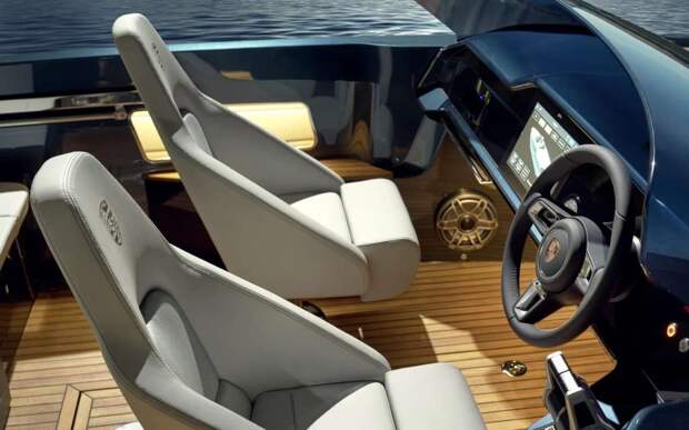 Porsche создала шустрый катер на платформе одного из своих кроссоверов