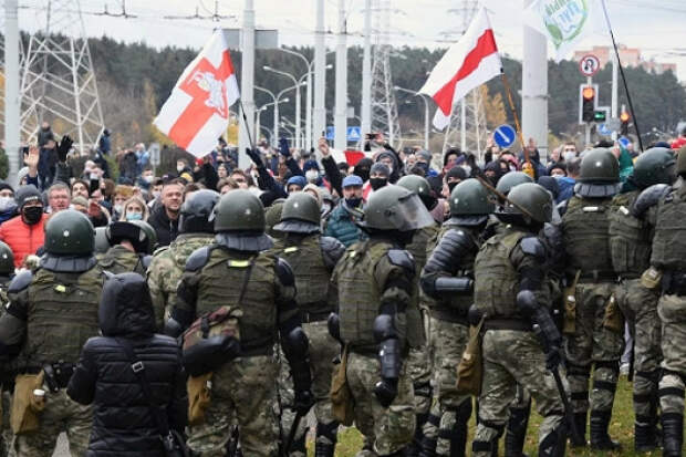 Протесты в Минске. 15.11.2020