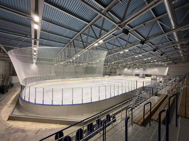 В Казани завершили ремонт ледовой арены Дворца спорта