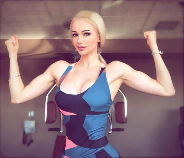 Одесская Барби удивила стальными мышцами