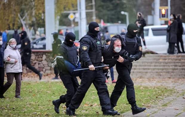 Протесты в Минске. 15.11.2020