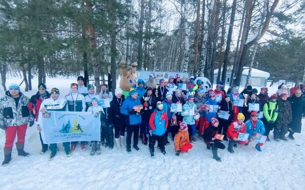 В Касимовском округе прошла лыжня памяти конструктора Владимира Уткина