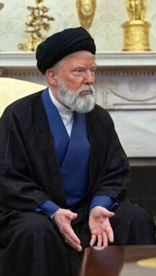 Несите нового деда, этот окончательно поплыл )