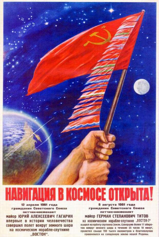 Советские космические плакаты