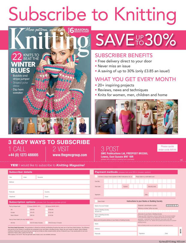 Knitting Magazine  2014 - 紫苏 - 紫苏的博客