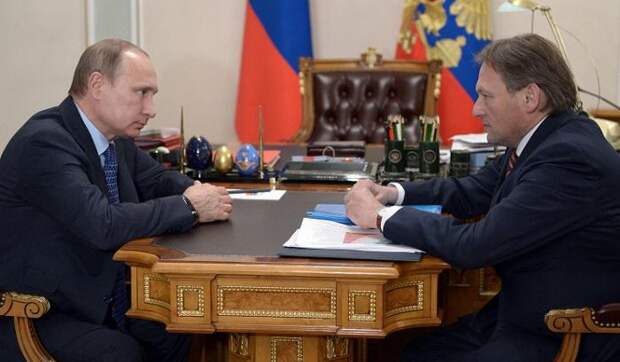 Путин и Титов