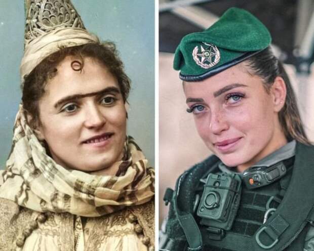 Как изменилась внешность женщин разных народов более чем за 100 лет