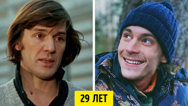 Как выглядели советские и современные знаменитости в одном и том же возрасте