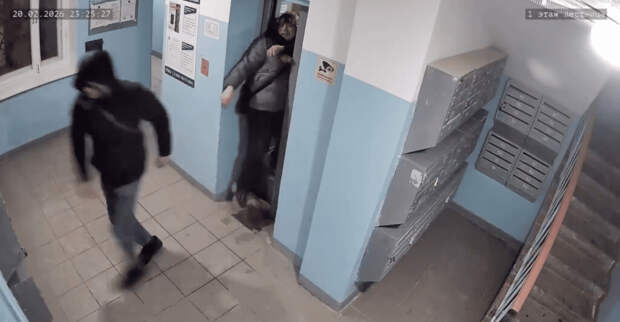 В Смоленске «умный домофон» запечатлел вандалов