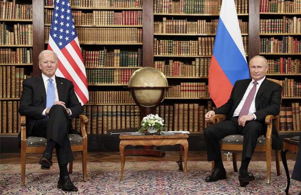 Президент США Джо Байден и президент России Владимир Путин Михаил Метцель/ТАСС