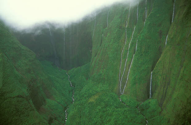 3470084940 e0b9ba53b9 b Стена слез: водопад Хонокохау на Гавайях