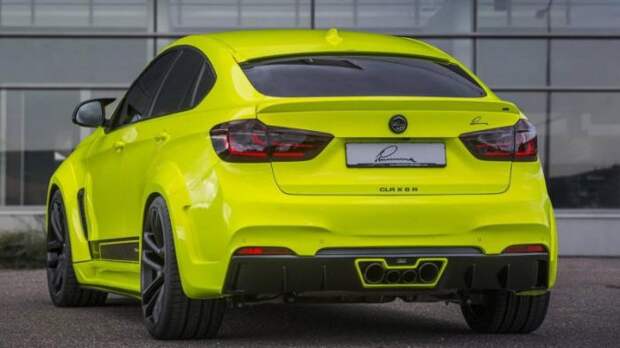 Сочный тюнинг BMW X6M от Lumma Design