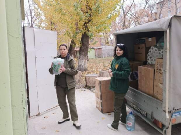 Из Адыгеи в ДНР привезли гуманитарную помощь