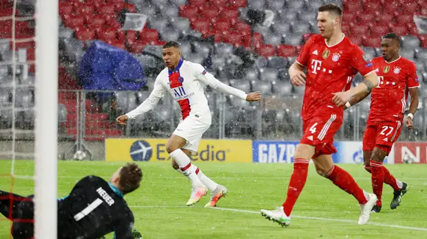 Мбаппе назвал фантастической игру ПСЖ против «Баварии»