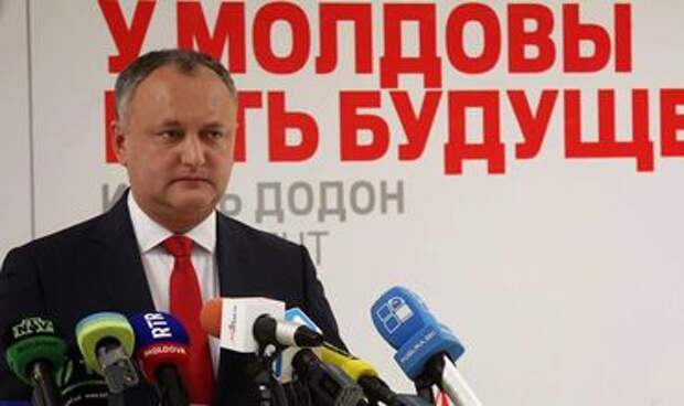 Игорь Додон выиграл президентские выборы в Молдове.