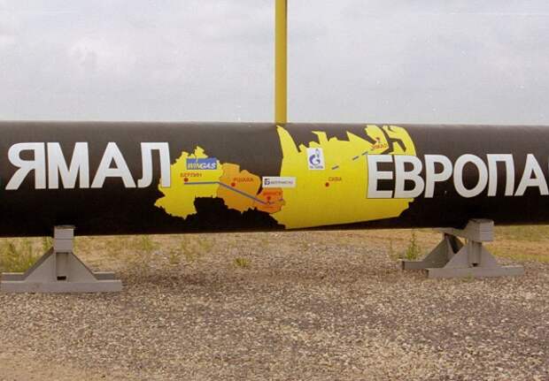 “Газпрому” запретили прокачку по польскому участку “Ямал-Европа”