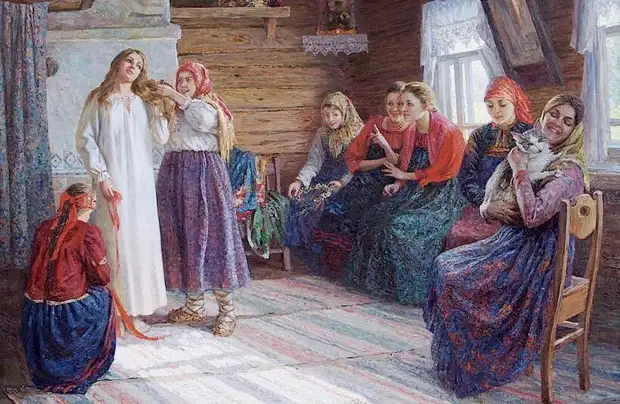 Кто такие сенные девушки, и чем они занимались в России времен крепостного права