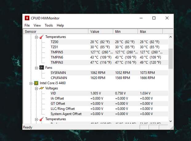 hwmonitor benchmark app