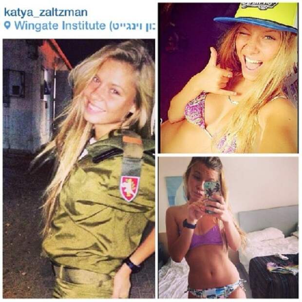 Красотки-военнослужащие Израиля