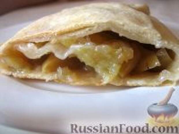Фото к рецепту: Рулеты с яблоками