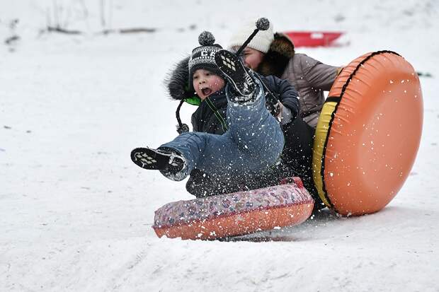 В России появился ГОСТ на горки для катания на «ватрушках»
