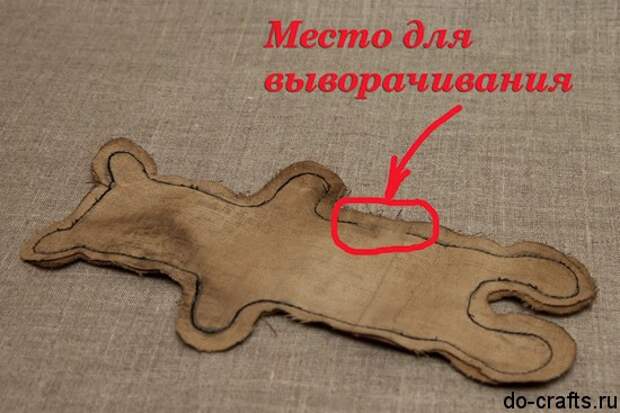 Медведь из ткани своими руками 10
