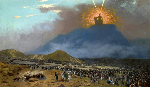3-2 Моисей на горе Синай (700x406, 314Kb)