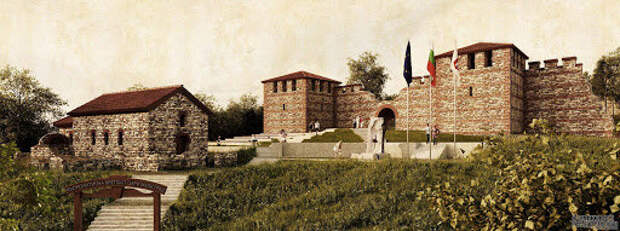 опорные пункты так же строили на территории старых римских крепостей. Вот одна из них после реконструкции. http://www.allcastles.ru/club/news/5937