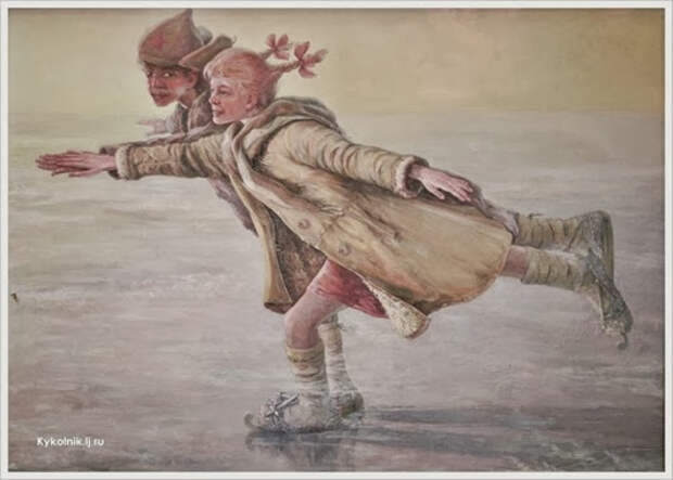 Комлев Эдуард Иванович (Россия, 1927) «Время, вперед!» 1978