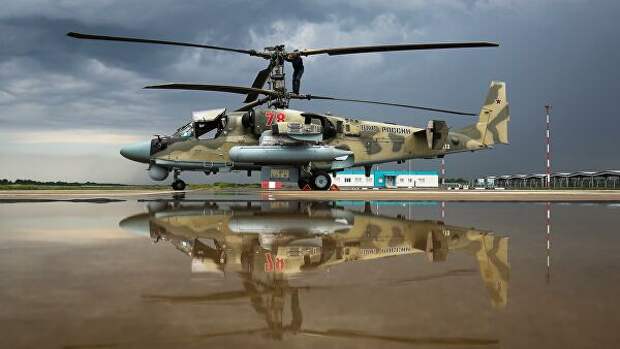 Ударный вертолет Ка-52 Аллигатор Ударный вертолет Ка-52 Аллигатор