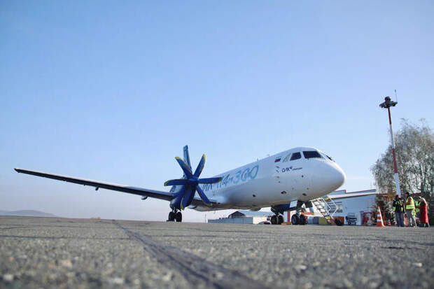 Новый самолет Ил-114-300 / Фото: Объединенная авиастроительная корпорация