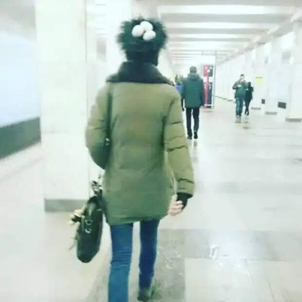 Странные и необычные пассажиры в метро