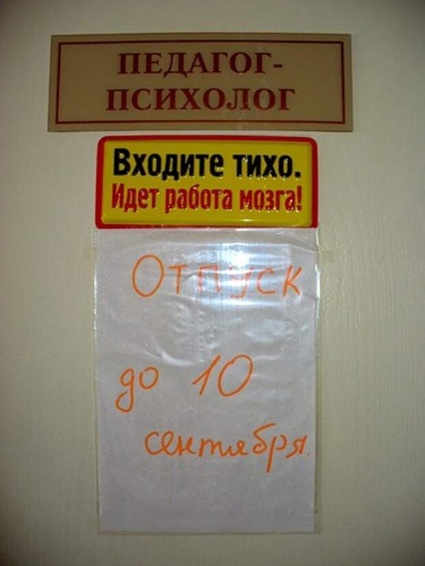 мозг в отпуске...