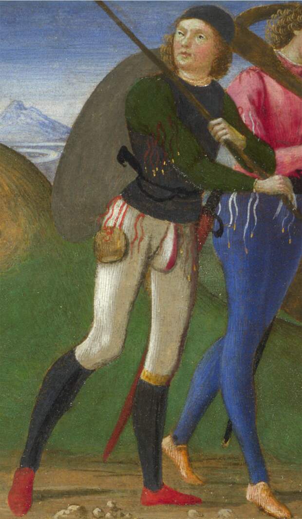 "Нелепо и неприлично": революция в мужской средневековой моде ниже пояса