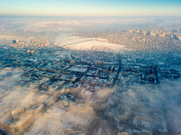 Центр города и Покровка.